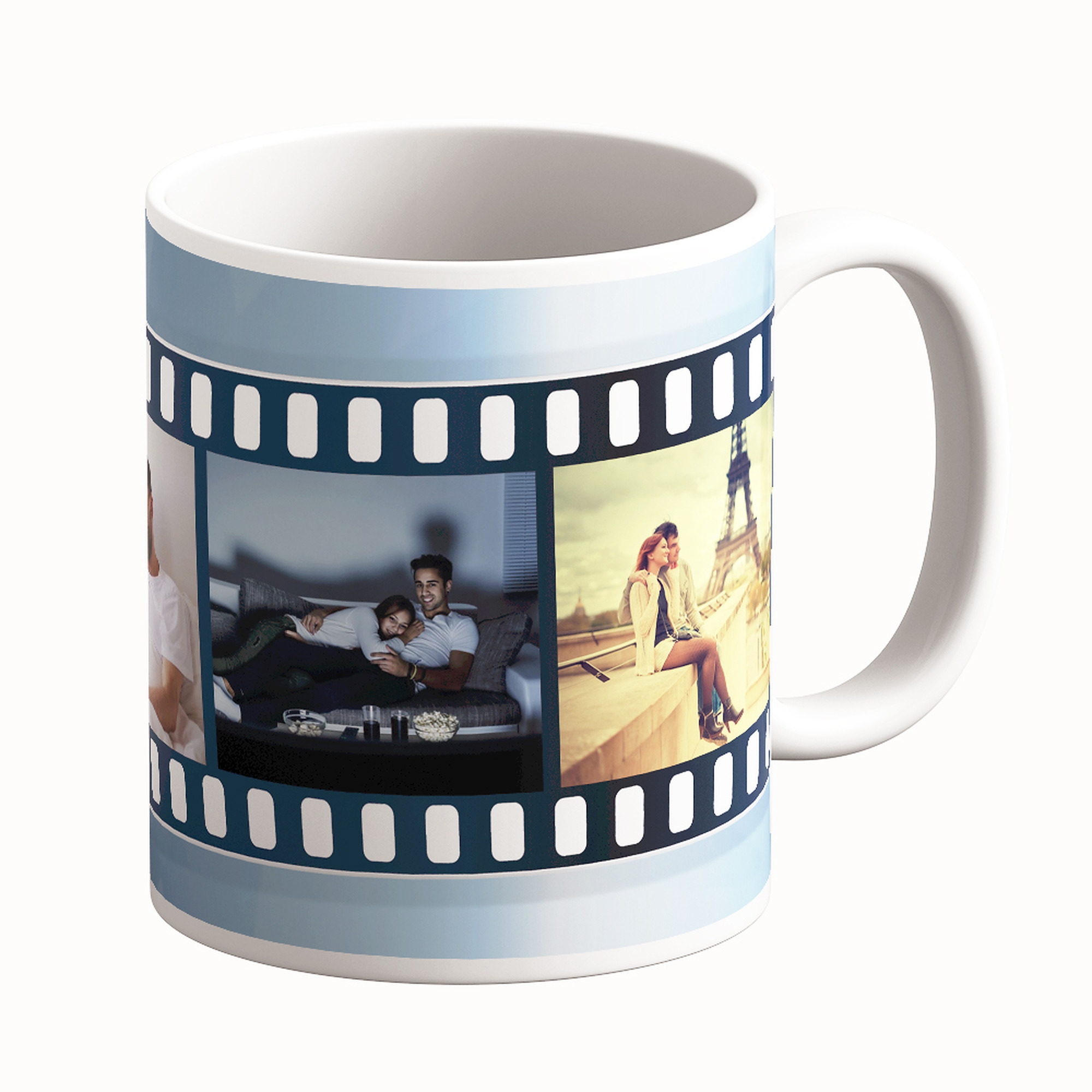 Cană Personalizată - Model Film Cu 4 Poze