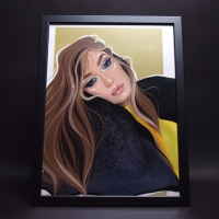 Tablou Personalizat - Portret Desenat Digital