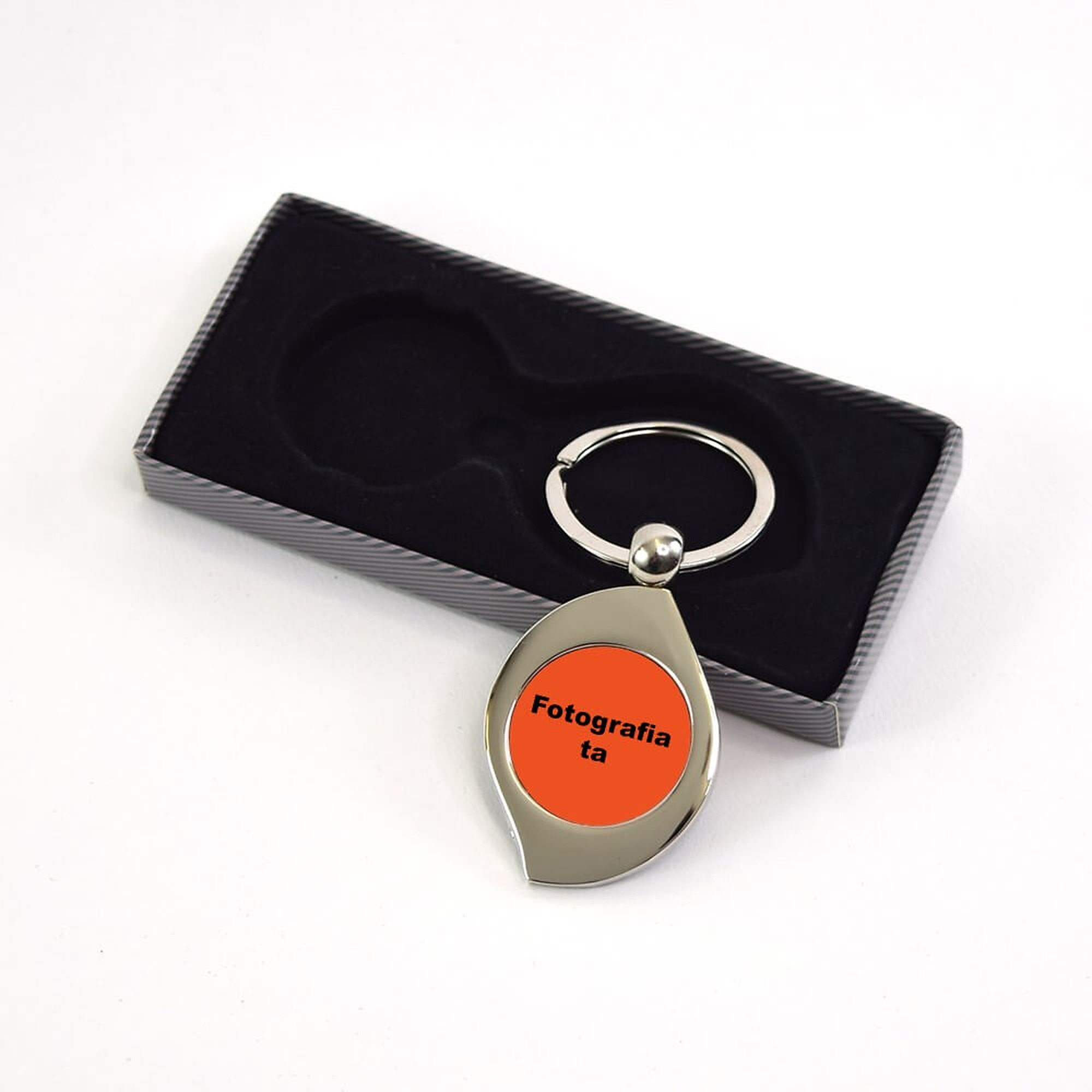 Breloc Personalizat - Model Frunză