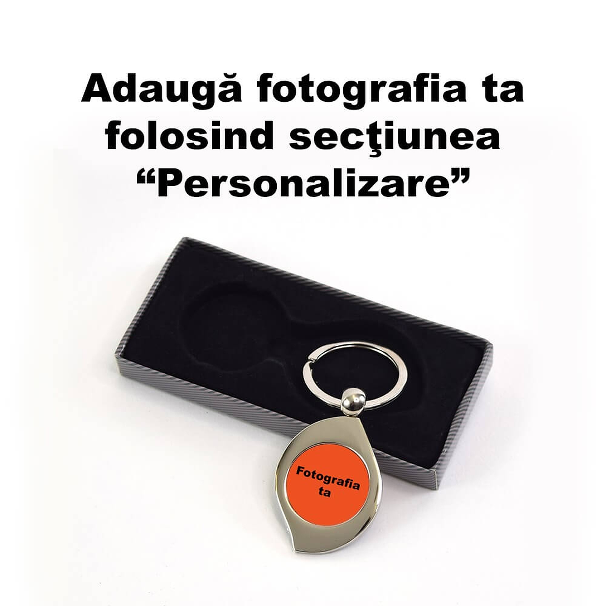 Breloc Personalizat - Model Frunză