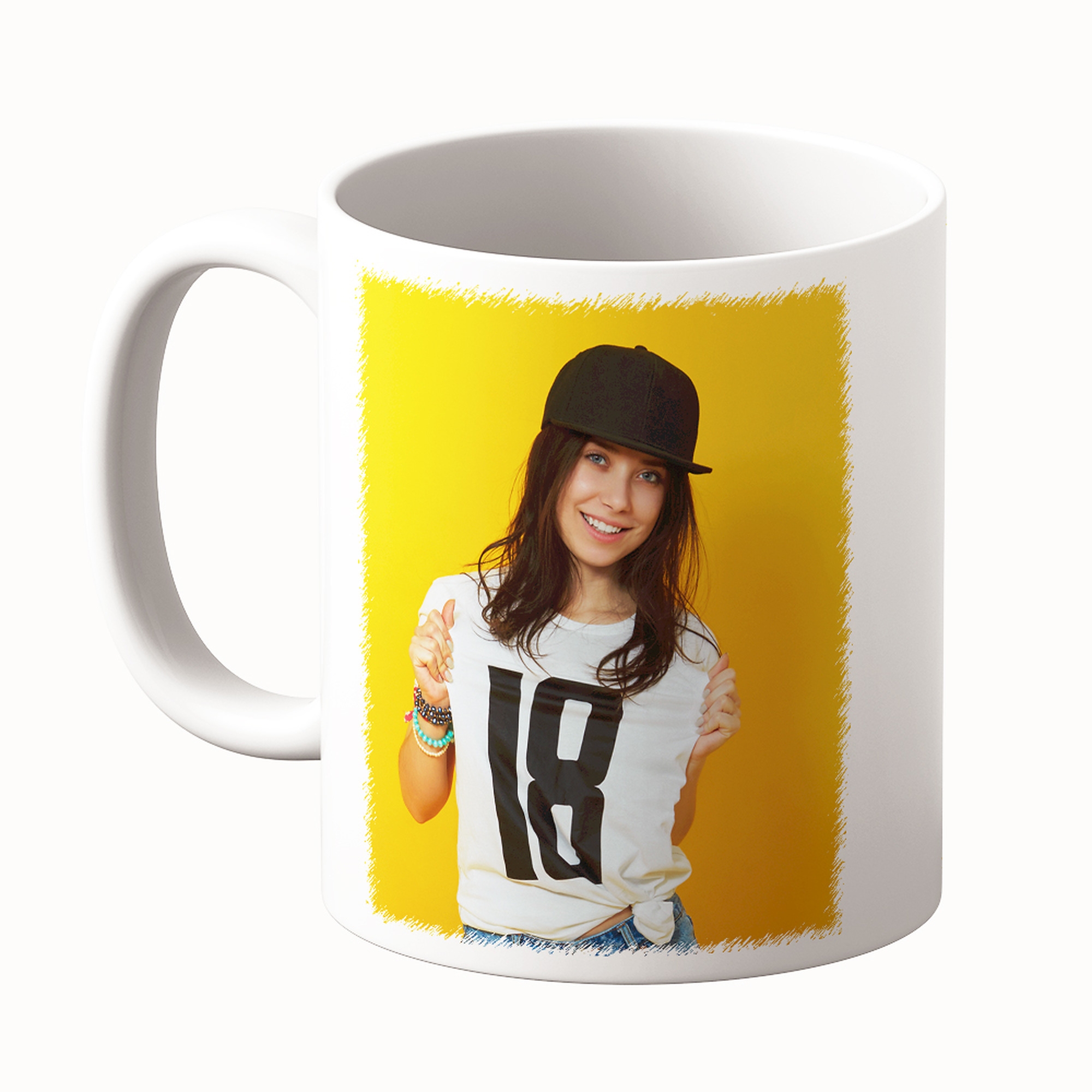 Cană Personalizată - 2 Poze Portret