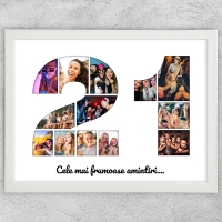 Tablou Personalizat Cu Poze Și Text - Colaj 21