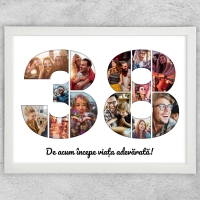 Tablou Personalizat Cu Poze Și Text - Colaj 38