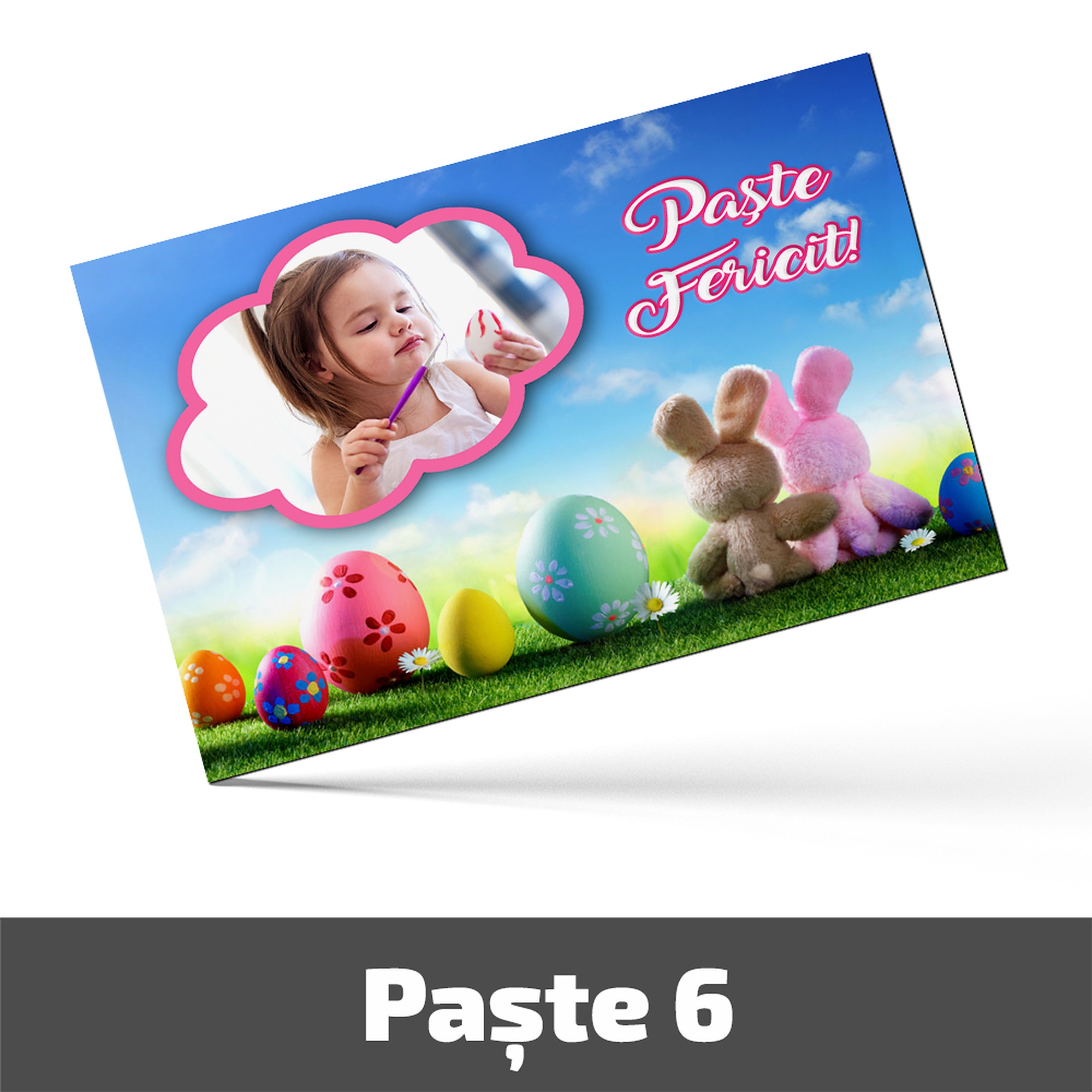 Magneti Personalizati Pentru Paște - Model 6 - Set 6 Buc.