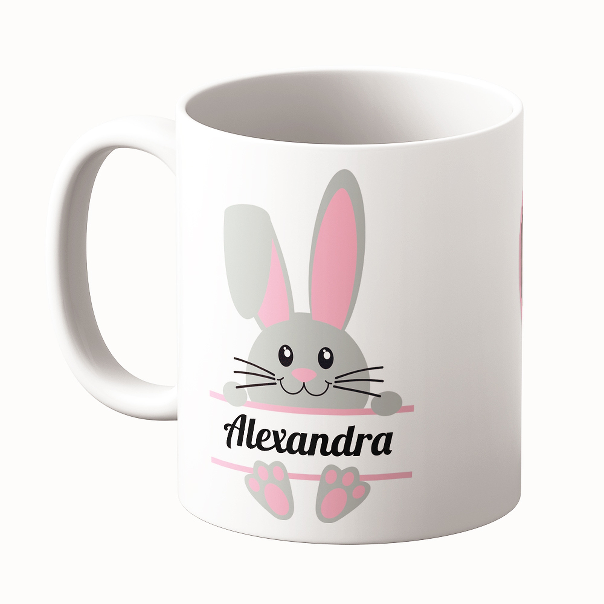 Cană Personalizată - Model "Easter Girl" Cu O Poză Și Nume
