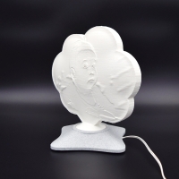 Lampă Luna 3D Personalizată - Norișor Cu Text Și Poză Baby