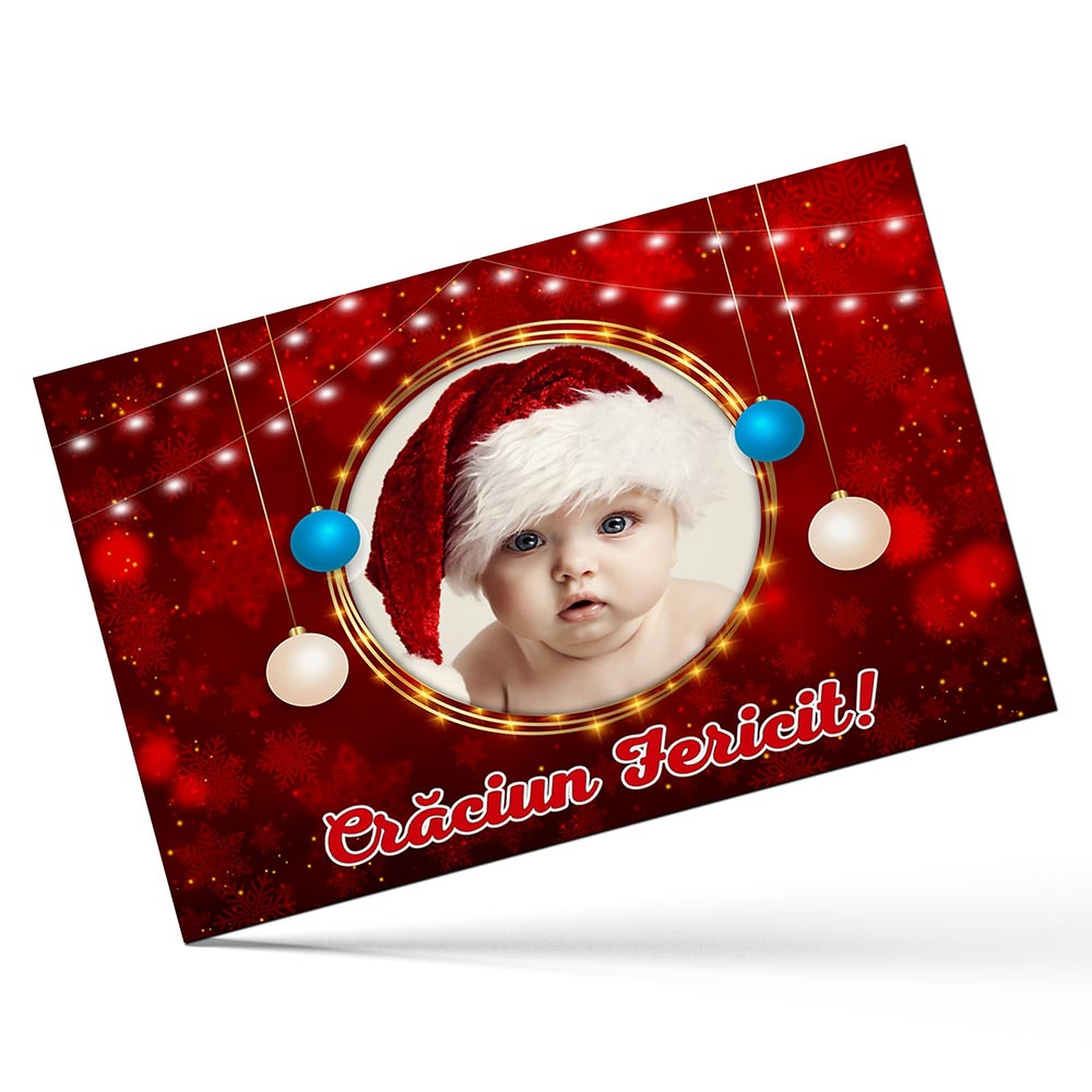 Magneti Personalizati Pentru Crăciun - Model "Crăciun 13" - Set 6 Buc.