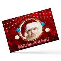 Magneti Personalizati Pentru Crăciun - Model "Crăciun 13" - Set 6 Buc.