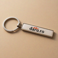 Breloc Auto Personalizat Cu Număr Și Logo