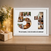 Tablou Personalizat Cu Poze Și Text - Colaj 51