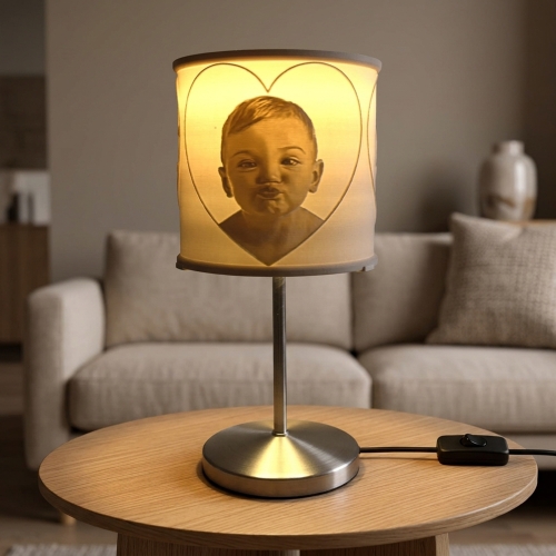 Lampă Memories Personalizată - Model "Hearts" 3 Poze