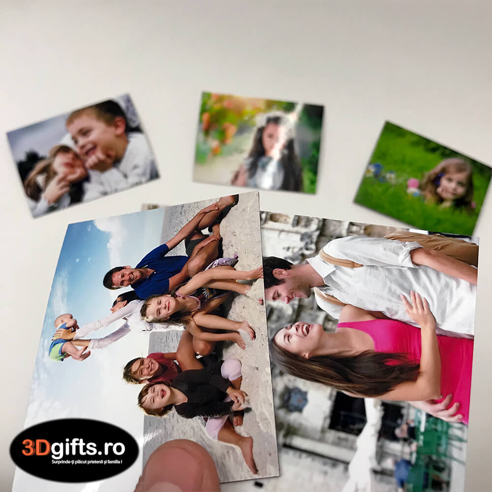 Magneți Foto Mari - set 5 bucăți la 14,5x9,6cm