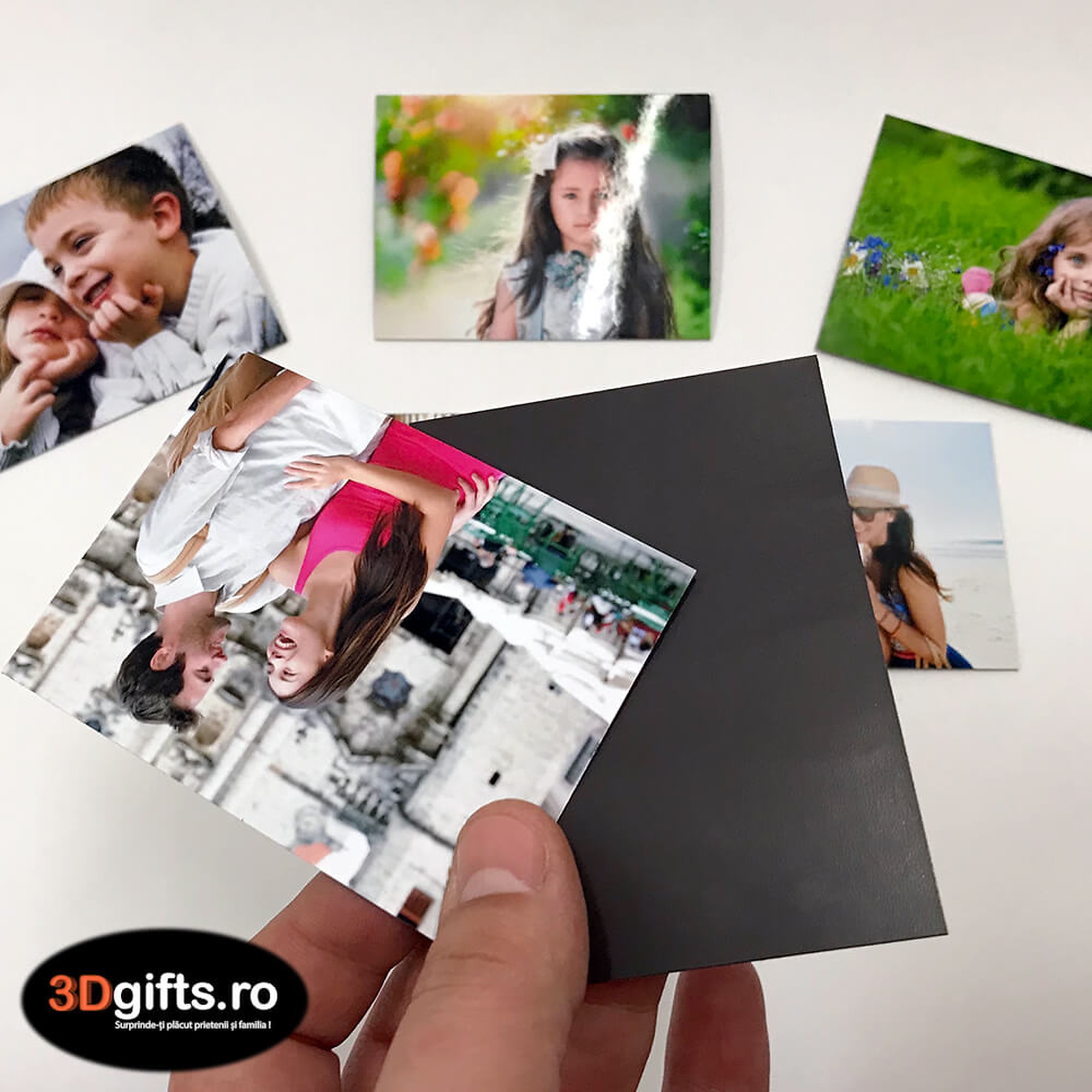 Magneți Foto Mari - set 5 bucăți la 14,5x9,6cm