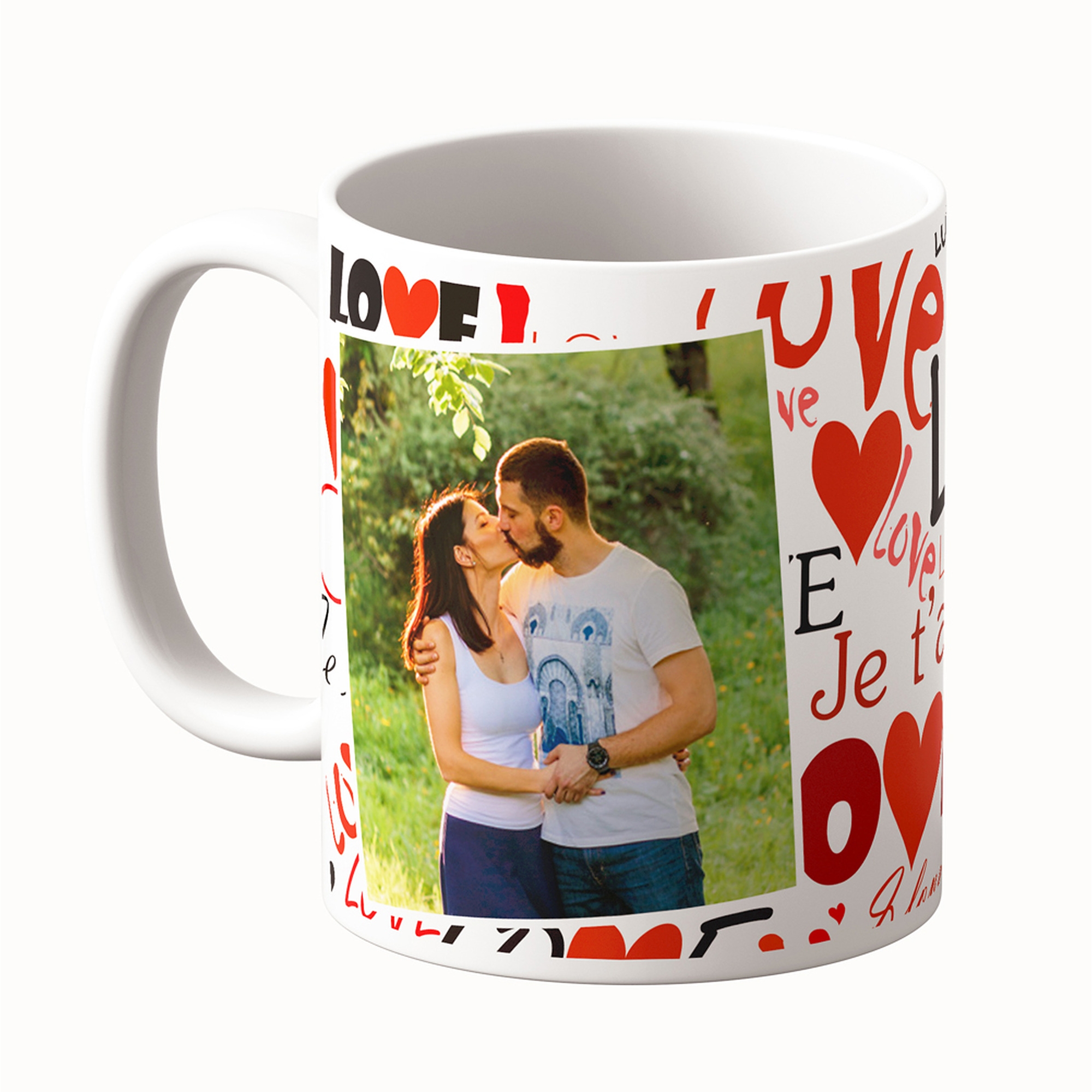 Cană Personalizată - Model "Infinite Love" Cu O Poză