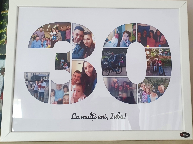 Imagine încărcată de client pentru Tablou Personalizat Cu Poze Și Text - Colaj 30