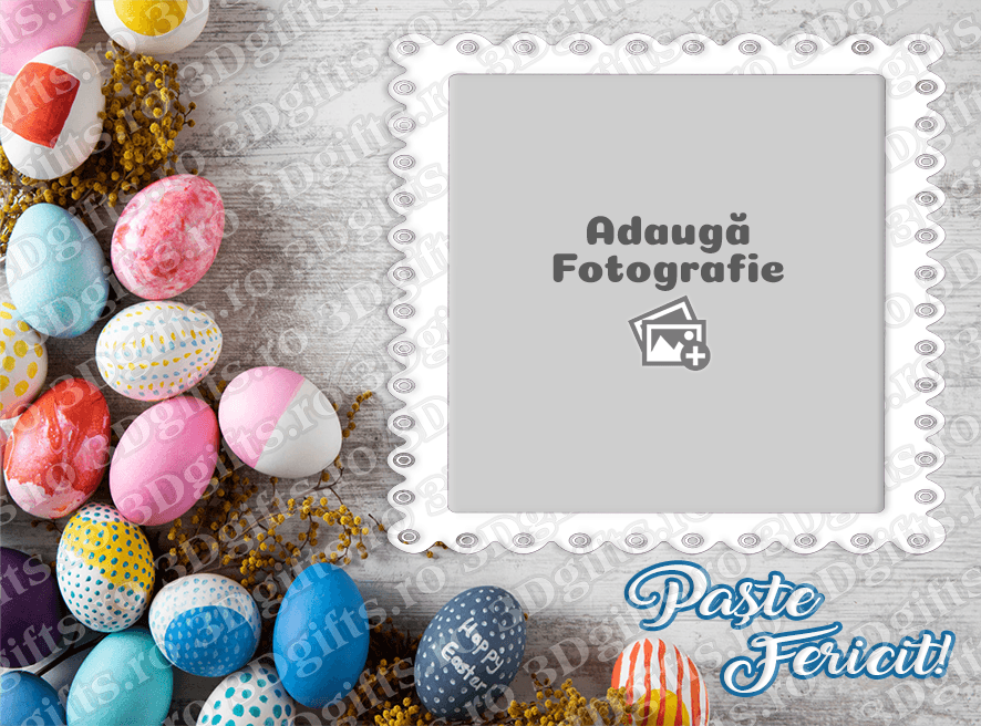 Magneti Personalizati Pentru Paște - Model 2 - Set 6 Buc. - Vedere Background
