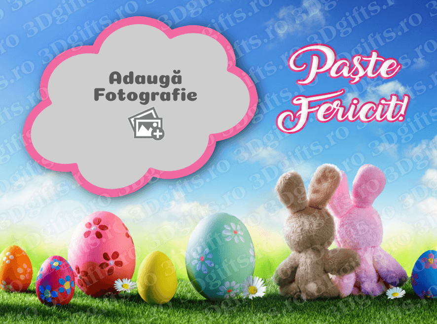 Magneti Personalizati Pentru Paște - Model 6 - Set 6 Buc. - Vedere Background