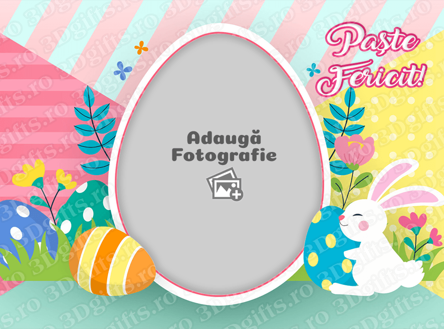 Magneti Personalizati Pentru Paște - Model 8 - Set 6 Buc. - Vedere Background