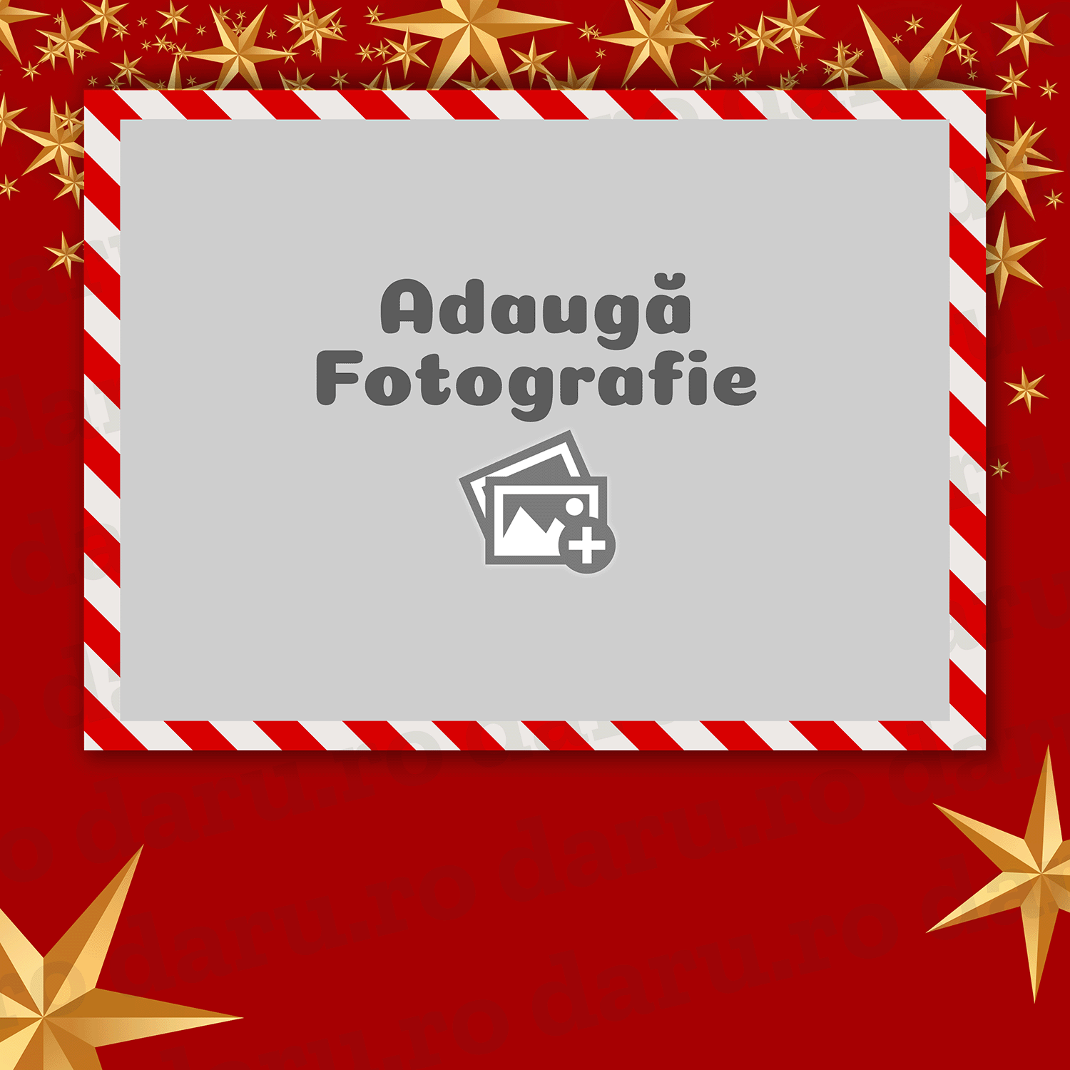 Placă de Ardezie Personalizată cu Poză și Mesaj – Cadou de Crăciun - Vedere Background
