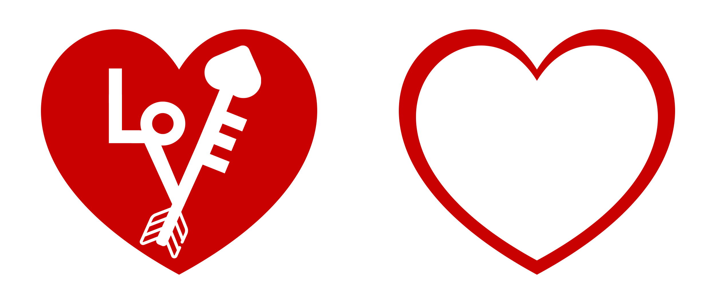 Cană Personalizată - Model "Arrow Love" Cu O Poză - Vedere Mască