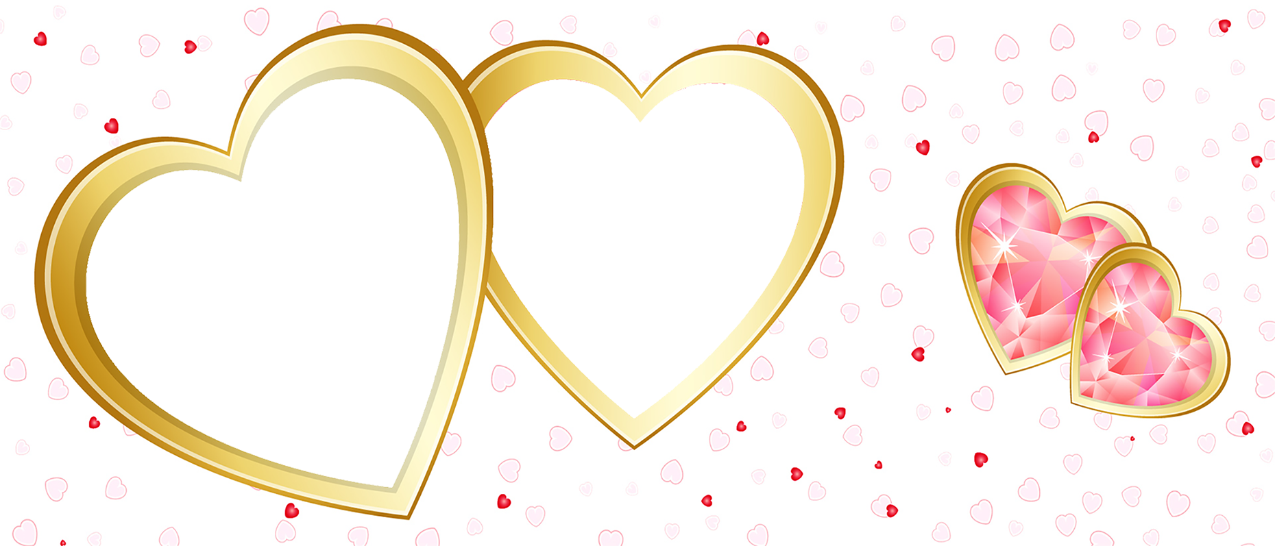 Cană Personalizată - Model "Loving Hearts" Cu Două Poze - Vedere Mască