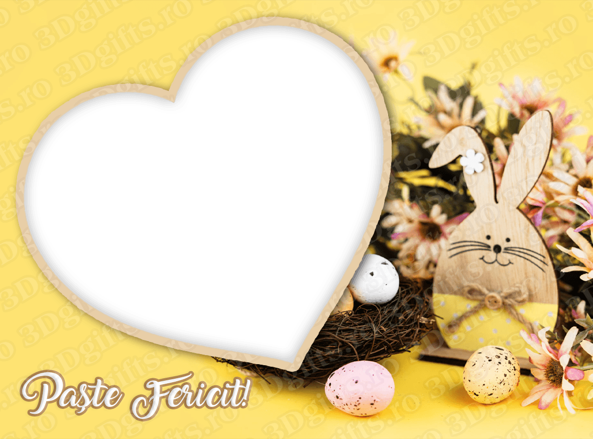 Magneti Personalizati Pentru Paște - Model 12 - Set 6 Buc. - Vedere Mască